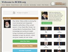 Tablet Screenshot of bcbm.org